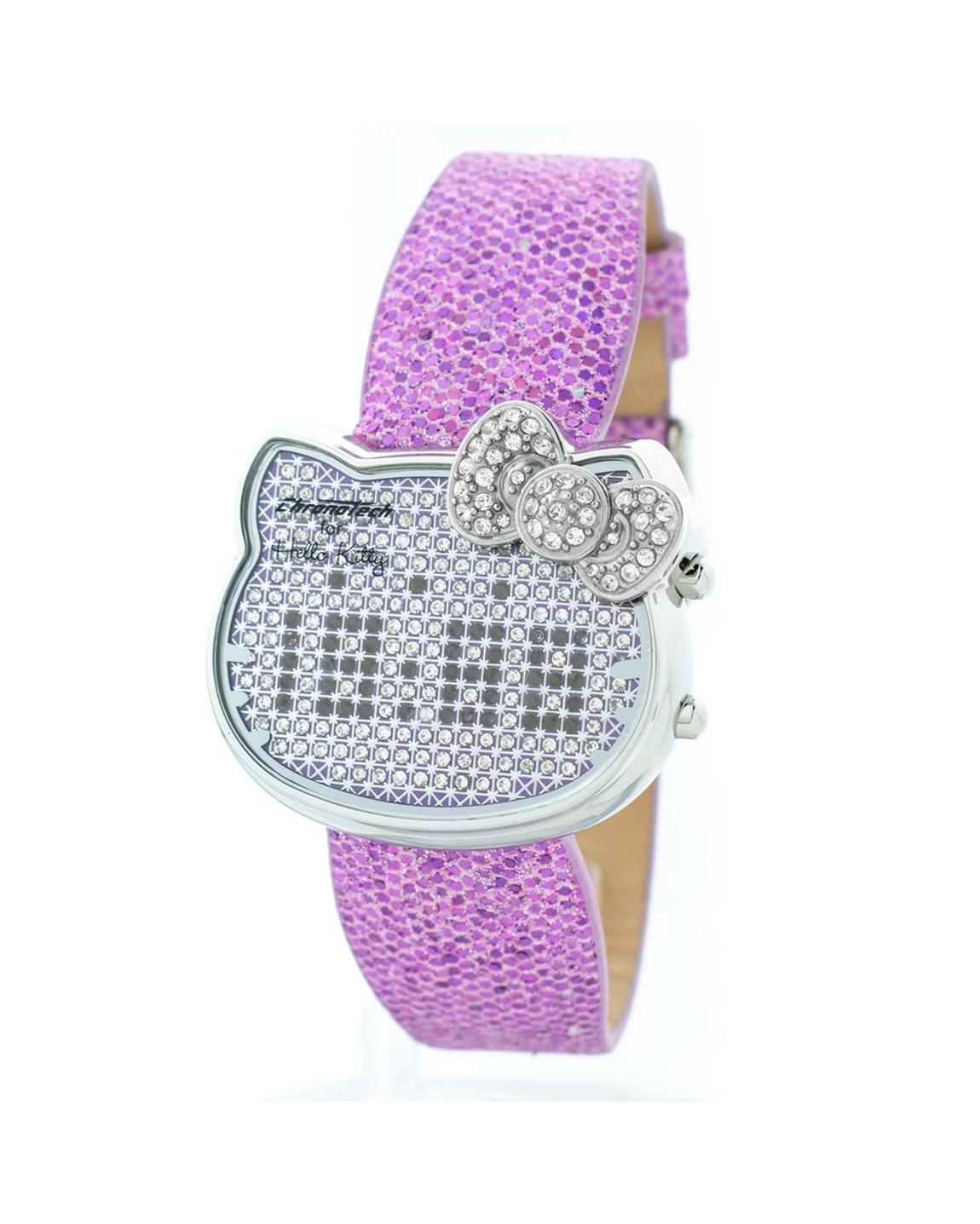 Hello Kitty Purple Glitter Watch Wo - Multicolor Watches main product photo
