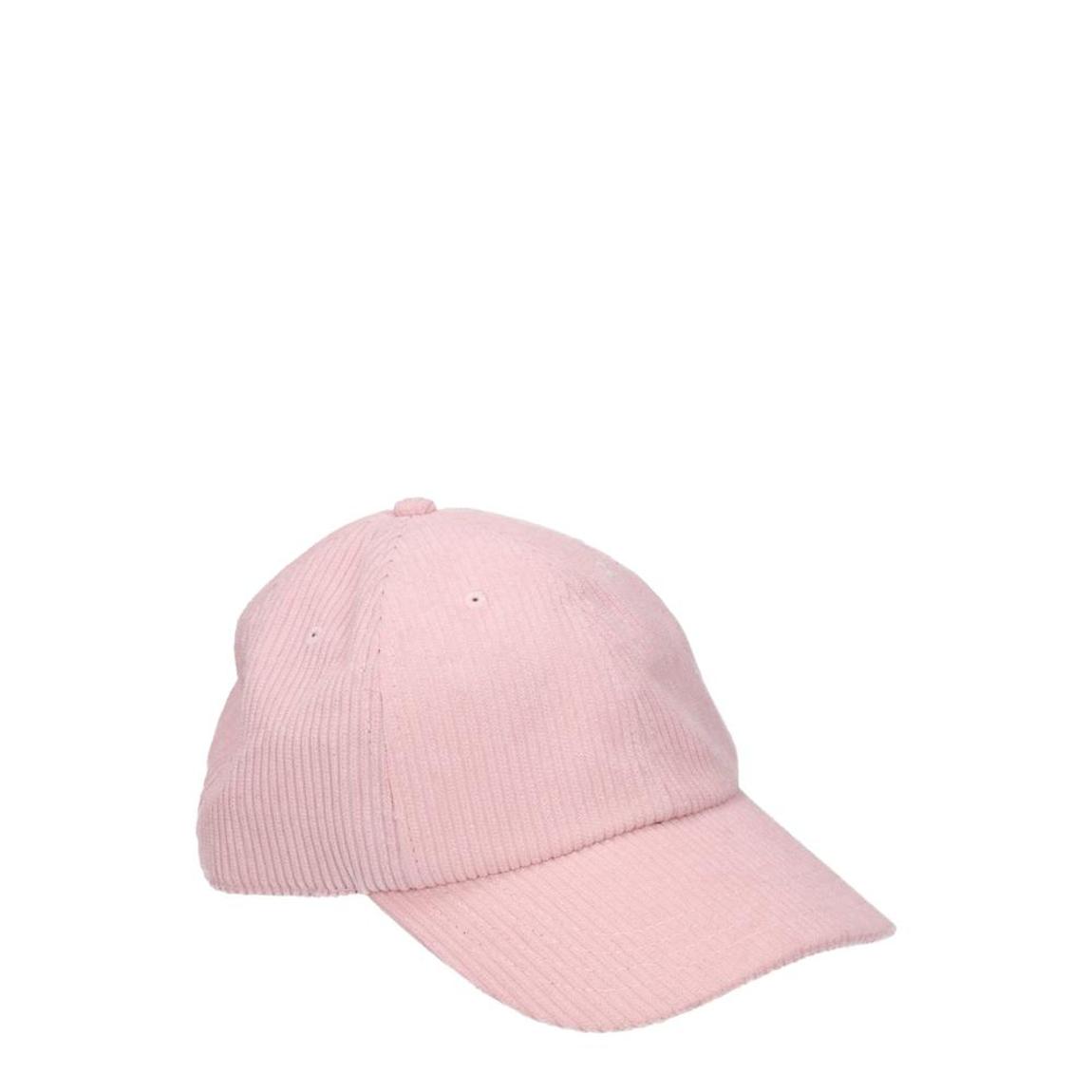 Cotton Hat with Strap Closure and Back Detail - Pink Hats main product photo