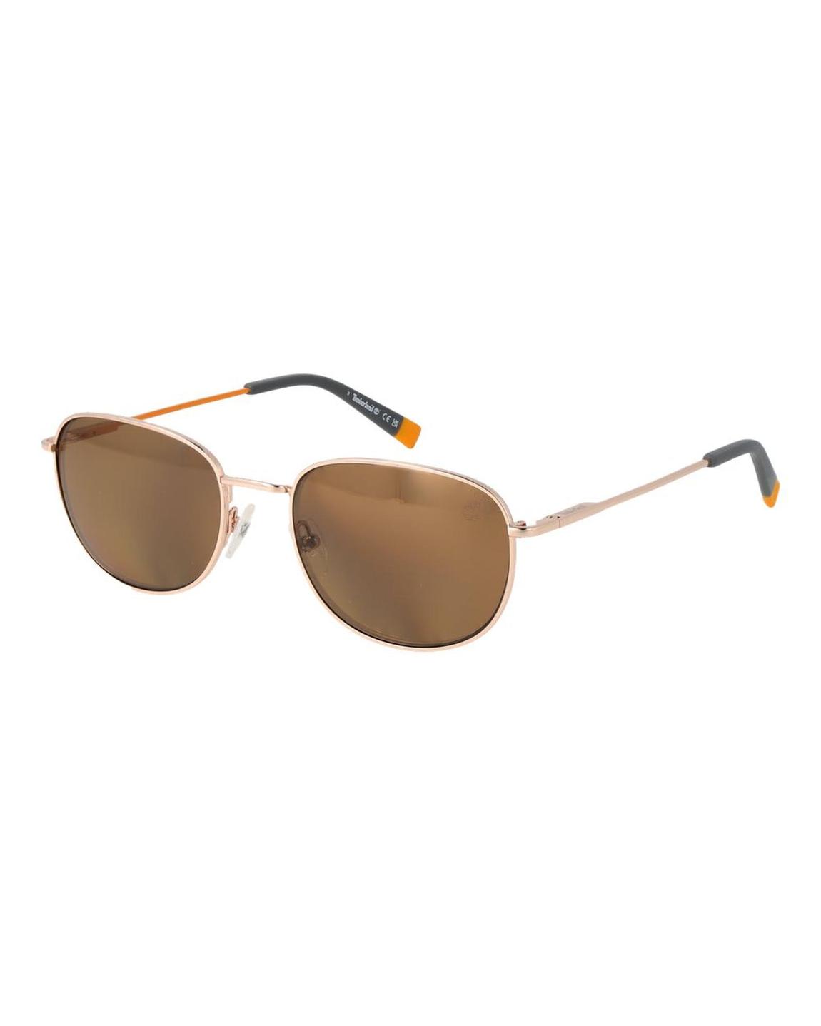 Aviator Sunglasses Rose Gold Metal Frame Men main product photo