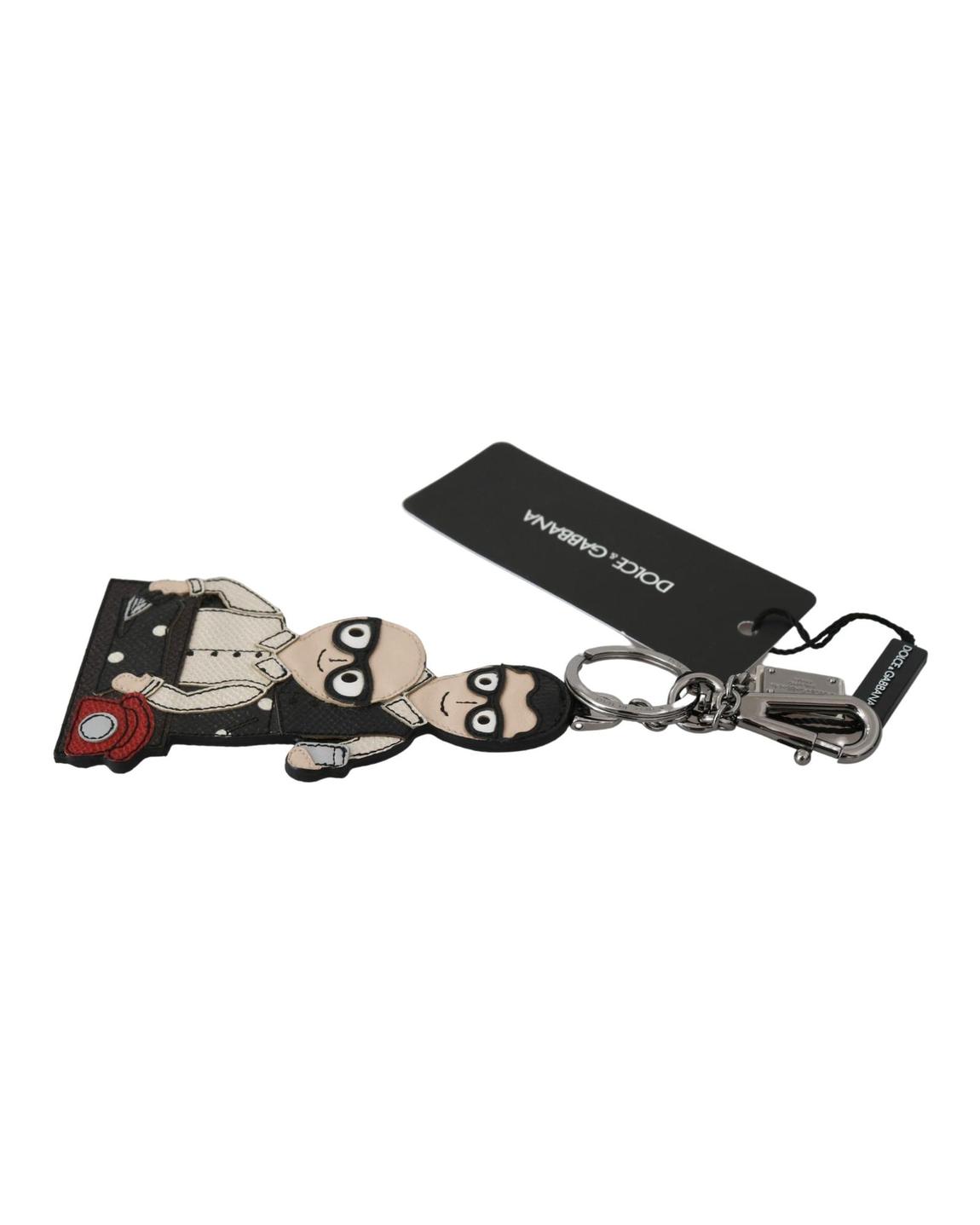 Dolce Gabbana Keychain Wo - Black | Silver main product photo