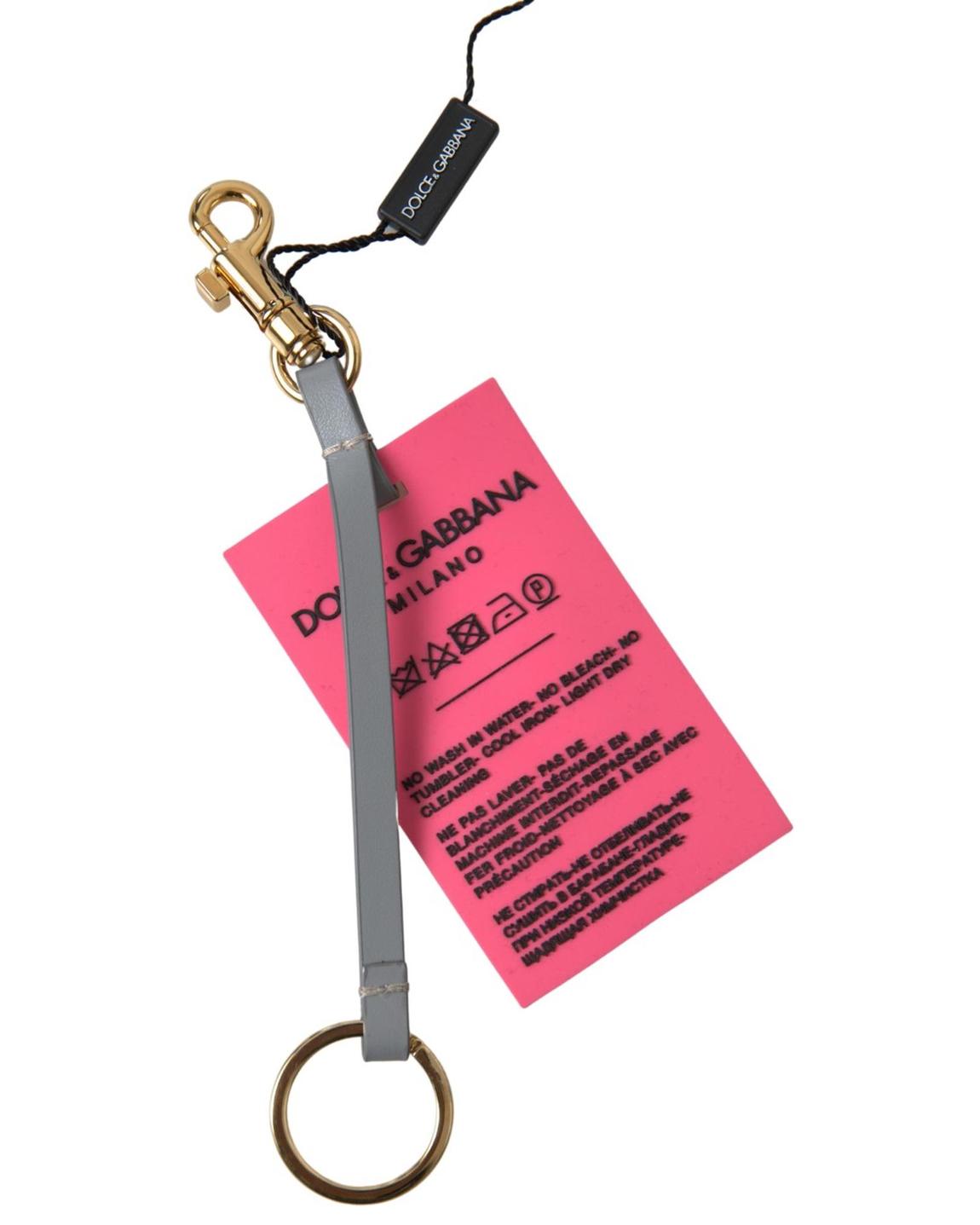 I Love DG Keychain Pink Silicone Wo main product photo