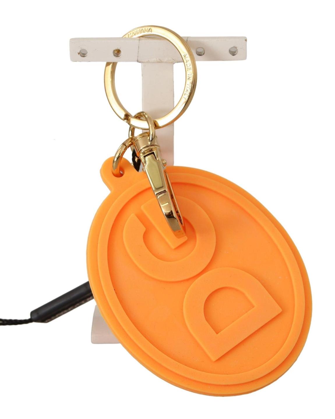 Dolce Gabbana Keychain Orange Silicone main product photo