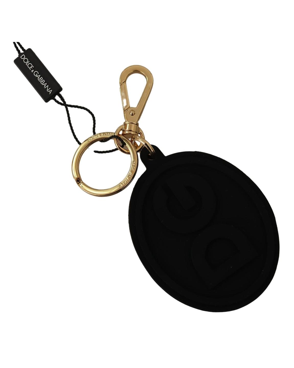 Dolce Gabbana Keychain Black Silicone main product photo