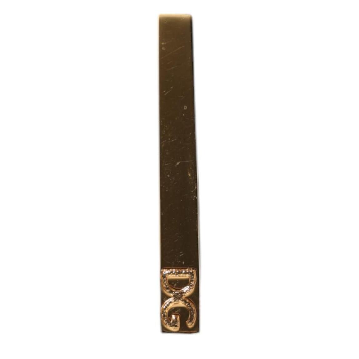 Gold Cufflinks DG Logo Tie Clips main product photo