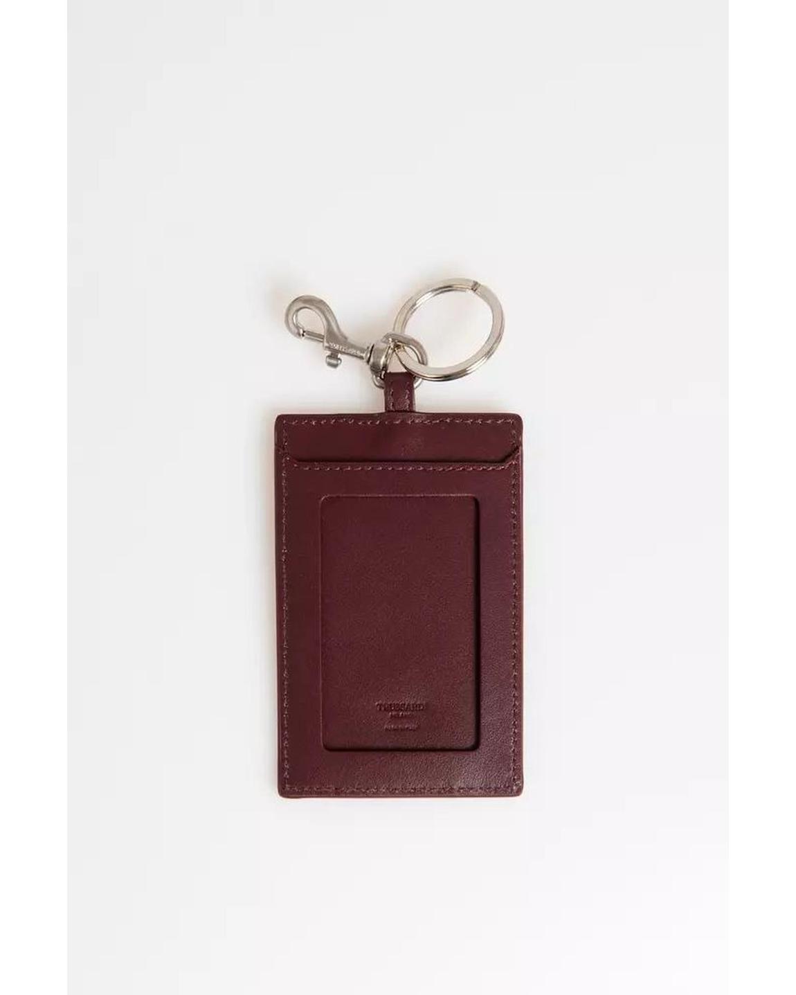 Leather Keychain ID Holder - Brown Miscellaneous main product photo