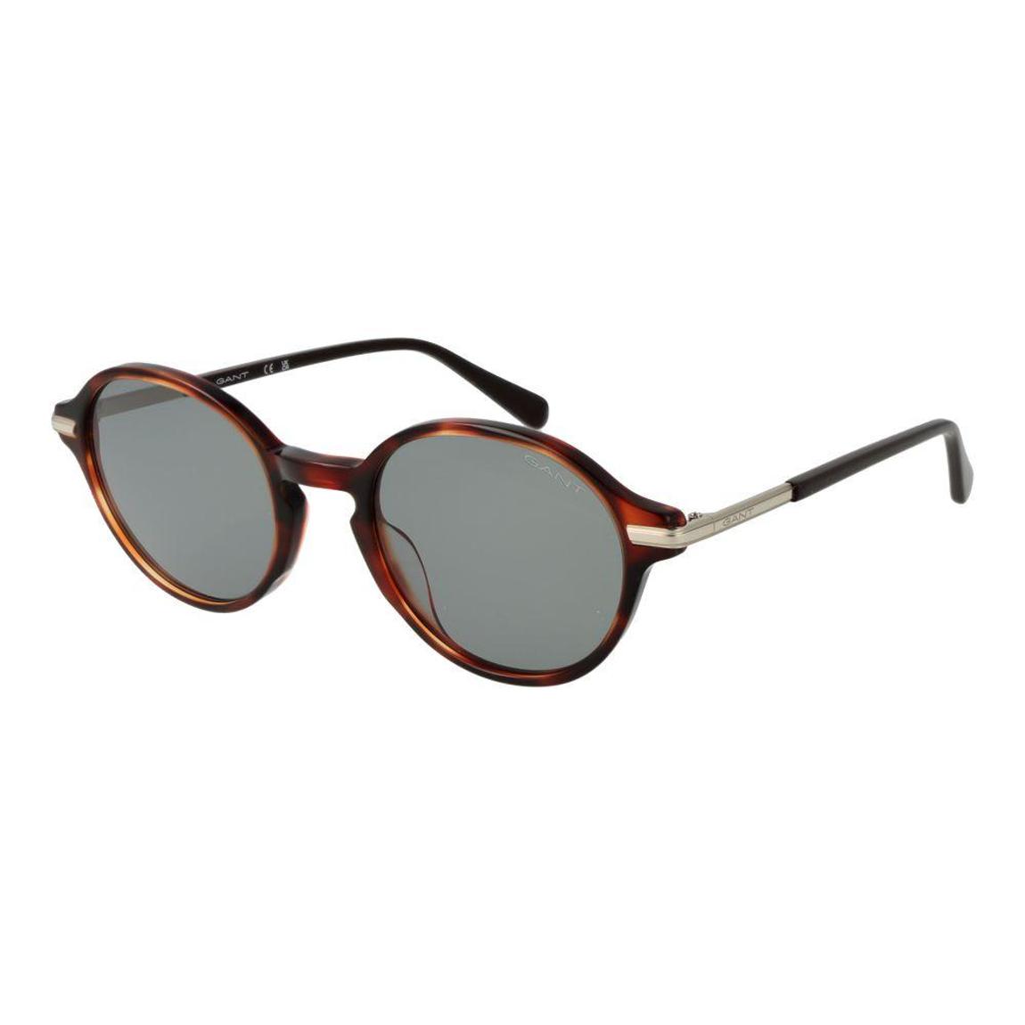 Round Frame Sunglasses - Brown main product photo