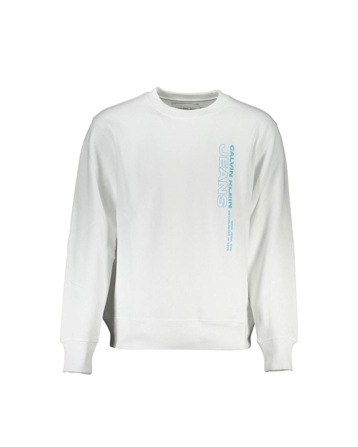 Crew Neck Sweatshirt K50K507321 - White Sweaters main product photo