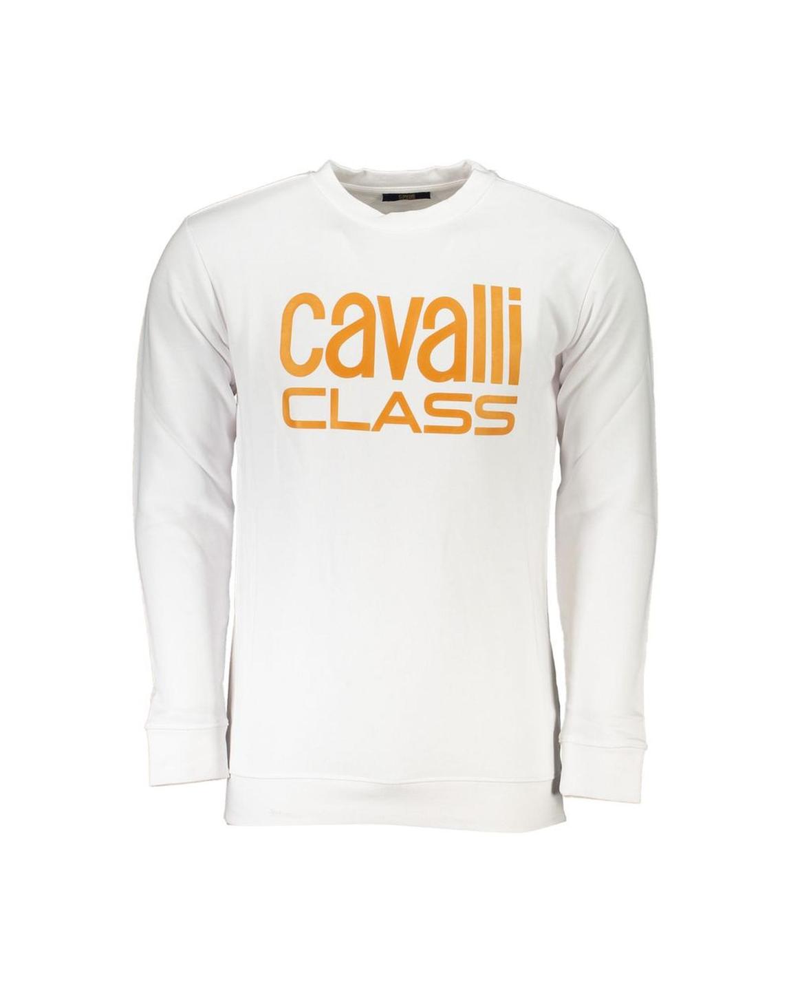 Crew Neck Sweatshirt Logo Style - White Sweaters main product photo