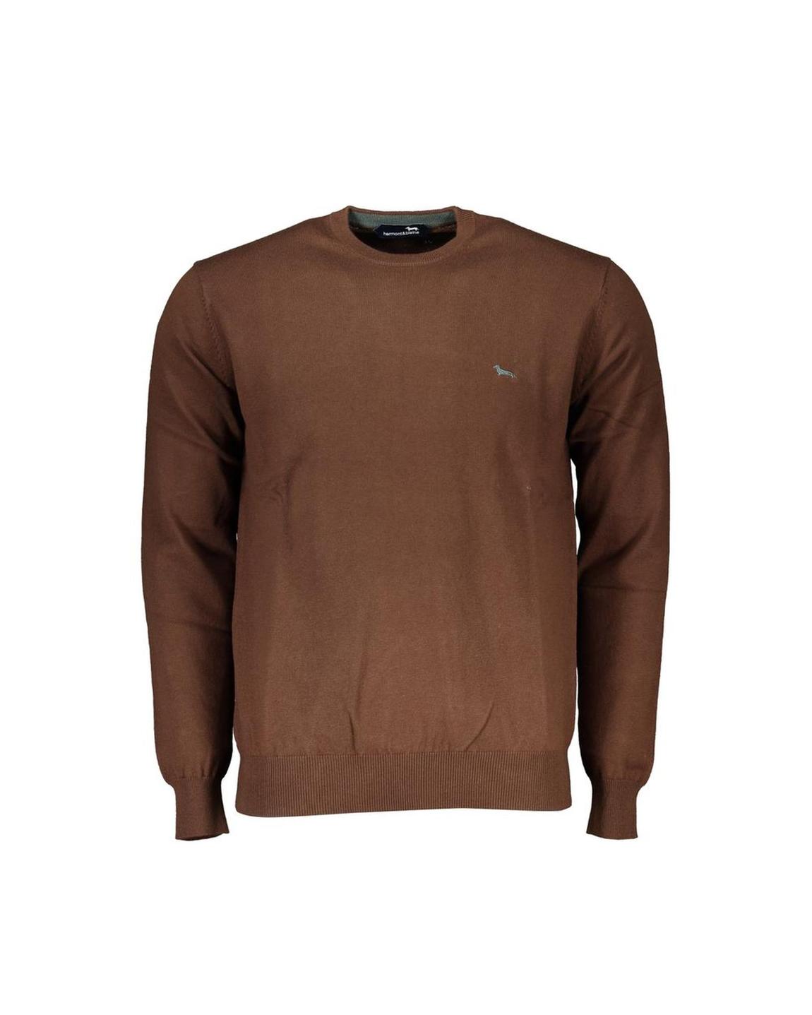 Crew Neck Jumper Brown HA23577 Sweaters main product photo
