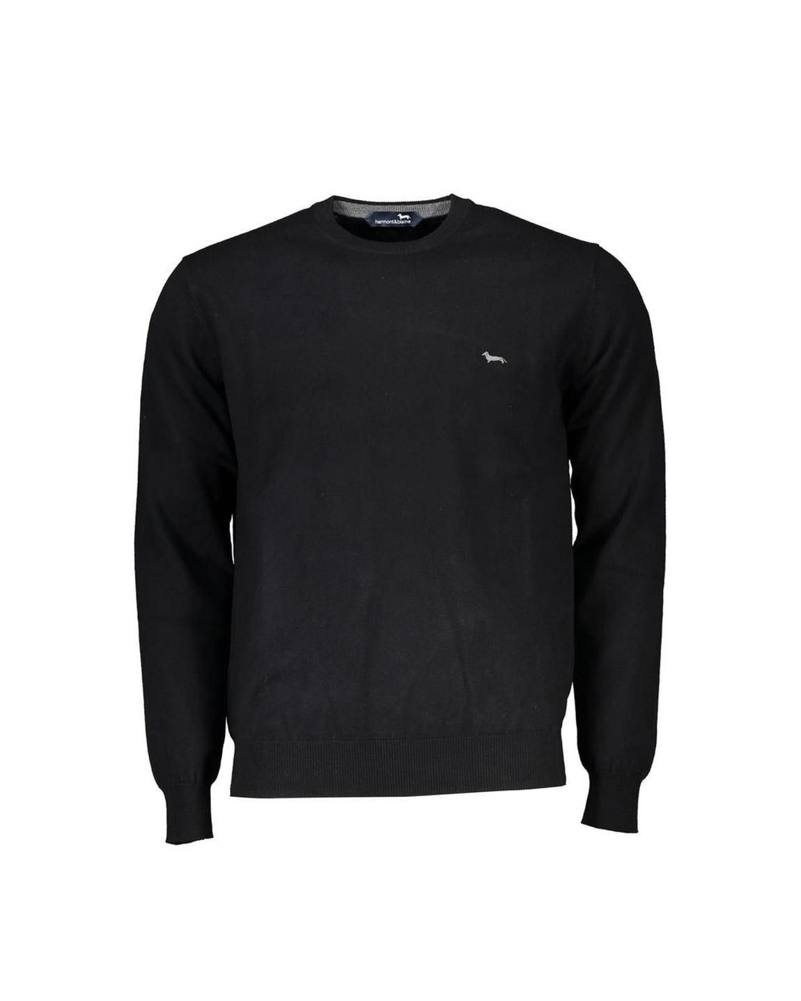 Classic Crew Neck Jumper - Black Sweaters main product photo