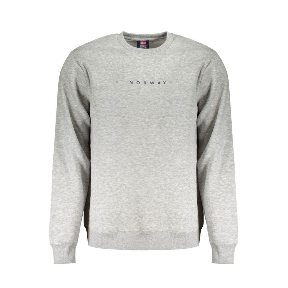 Crew Neck Sweatshirt Norway Style  - Gray Sweaters main product photo