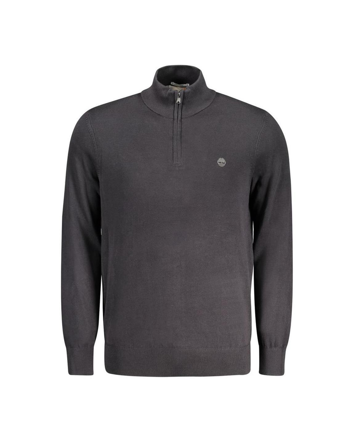 14 Zip Knit Sweater TB0A2IA7- Black main product photo