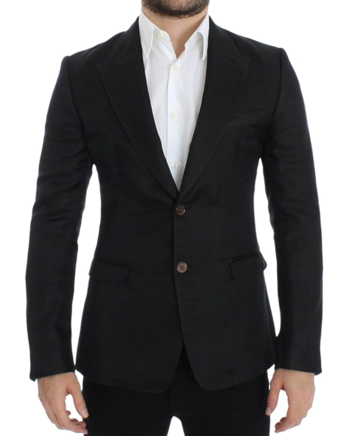 Classic Fit Blazer - Black main product photo