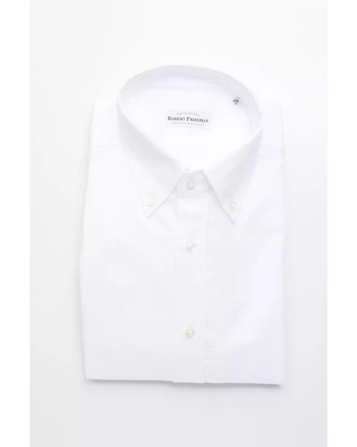 Classic Fit Oxford Shirt - White main product photo