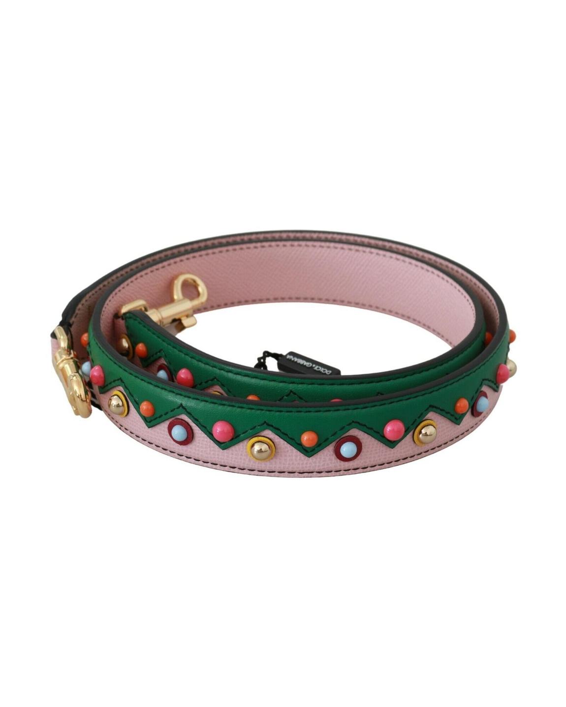 Dolce Gabbana Bag Strap PinkGreen Miscellaneous main product photo