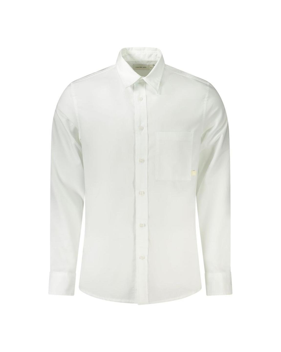 LongSleeve Poplin Shirt - White main product photo