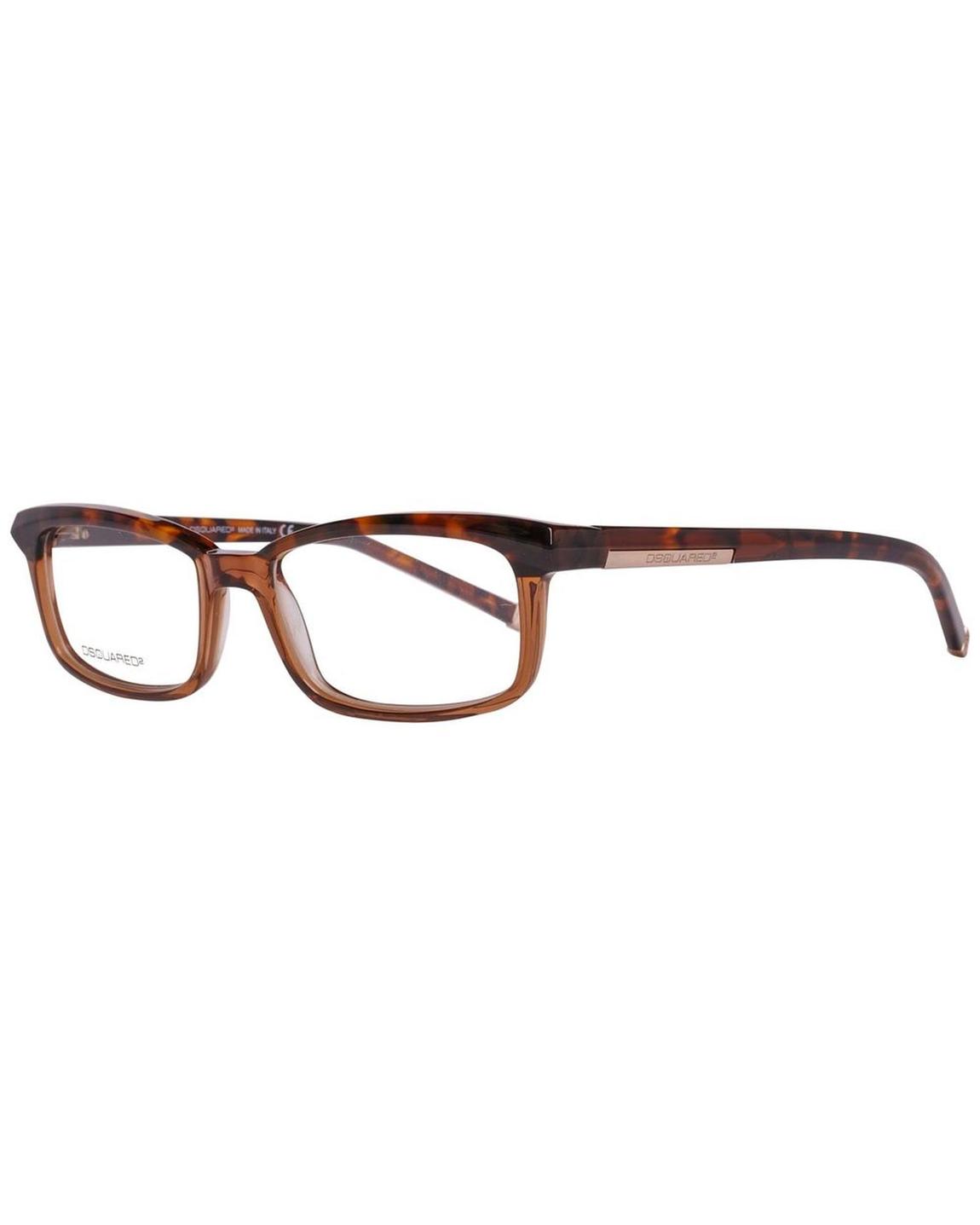 Rectangle Eyeglasses Tortoise DQ5034 - Brown Frames For main product photo