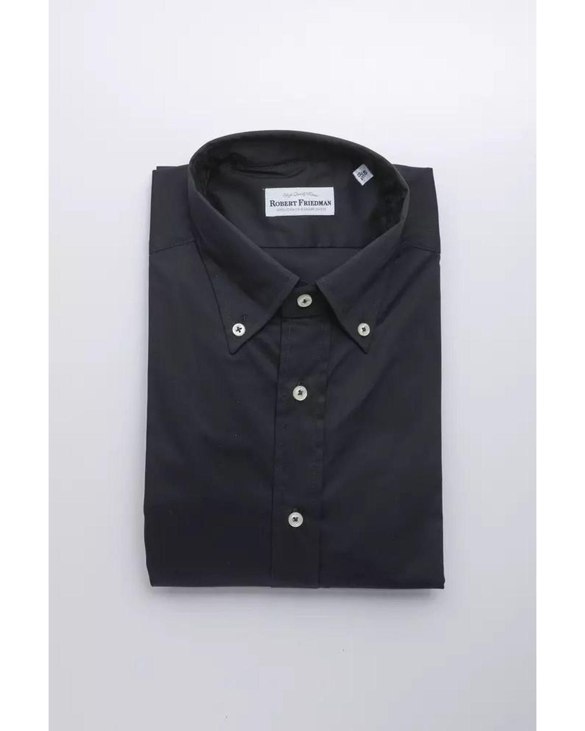 LongSleeve Dress Shirt Classic Fit - Black main product photo