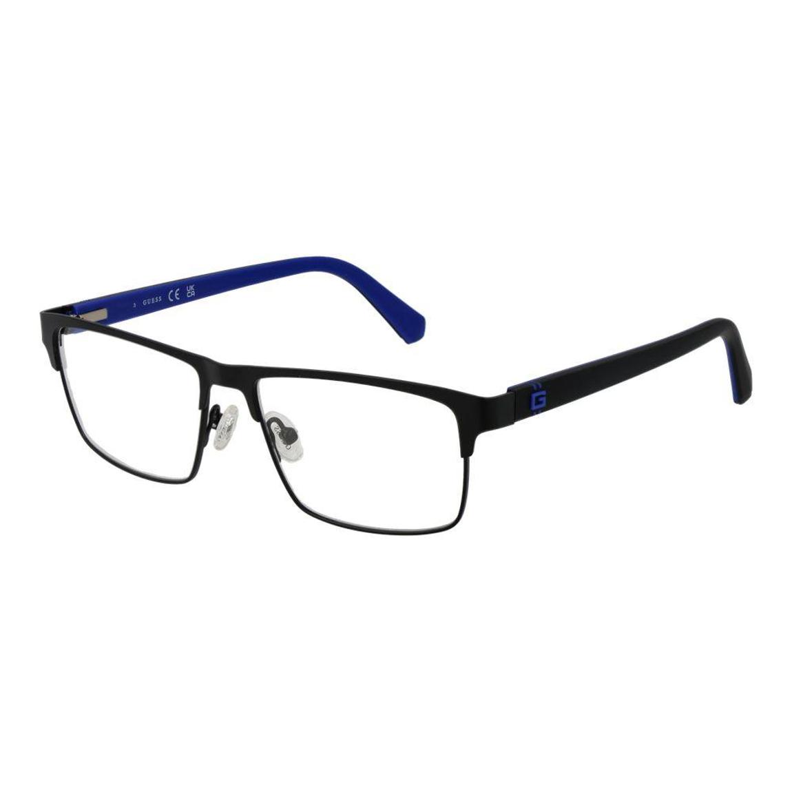 Browline Full-Rim Metal Optical Frames with Demo Plastic Lenses - main product photo