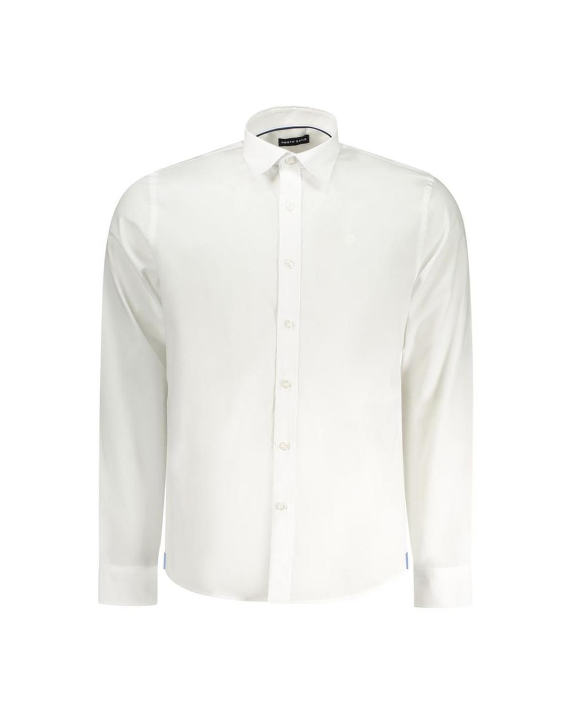 LongSleeve Cotton Dress Shirt - White main product photo