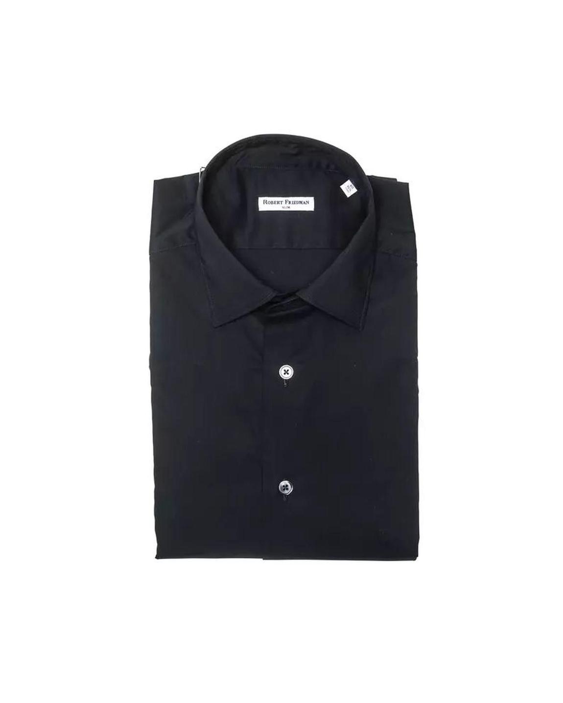 Classic Dress Shirt Solid Black main product photo