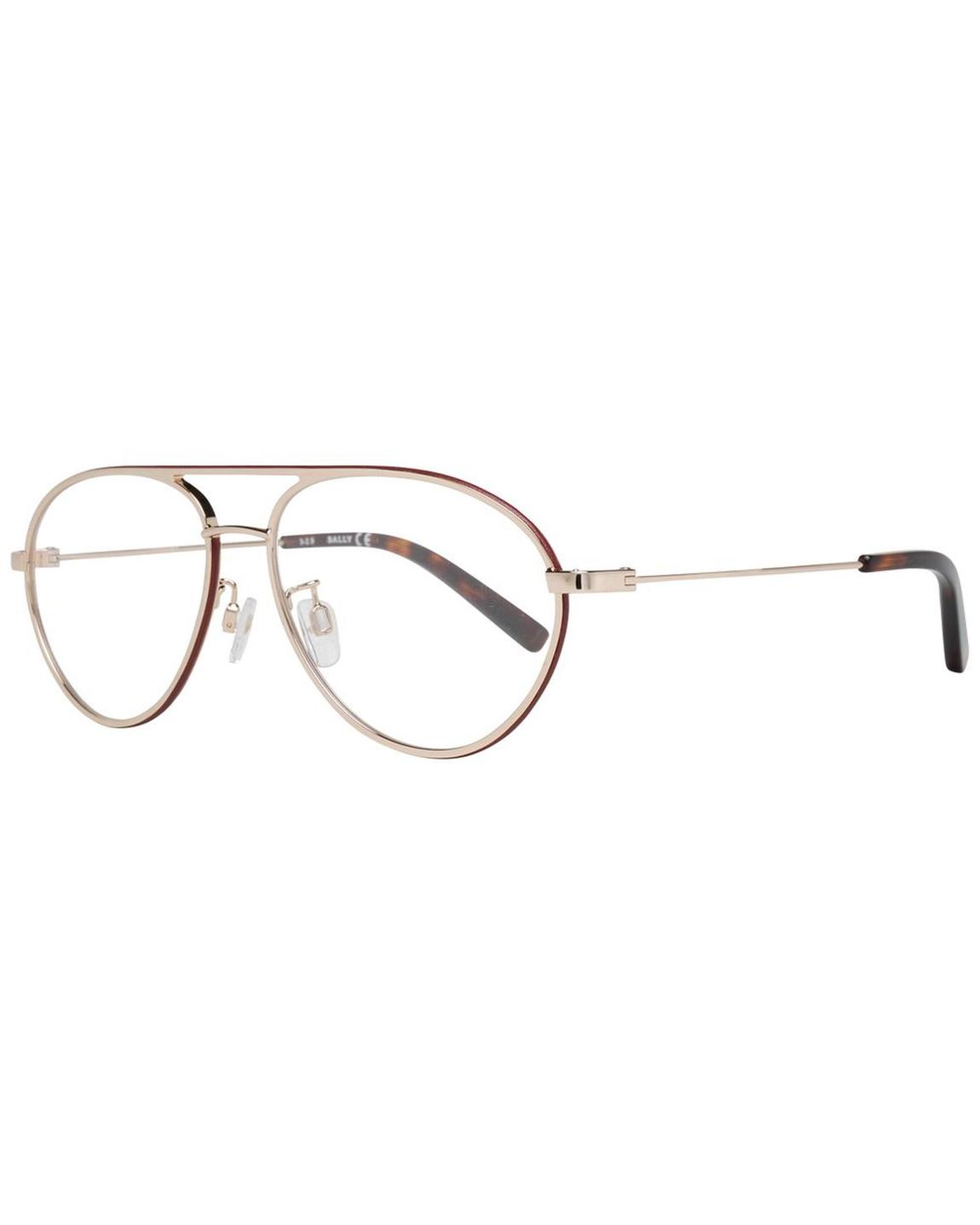 BY3012 Aviator Eyeglasses - Rose Gold Frames For main product photo