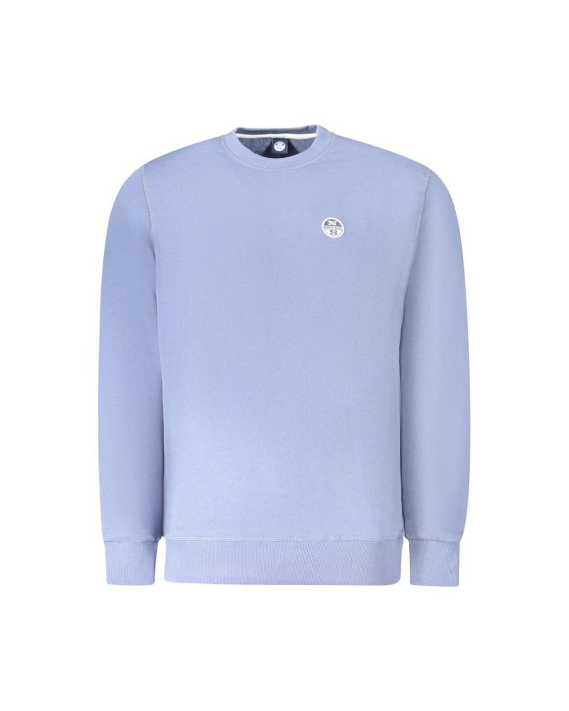 Crew Neck Sweatshirt Classic Fit - Blue Sweaters main product photo