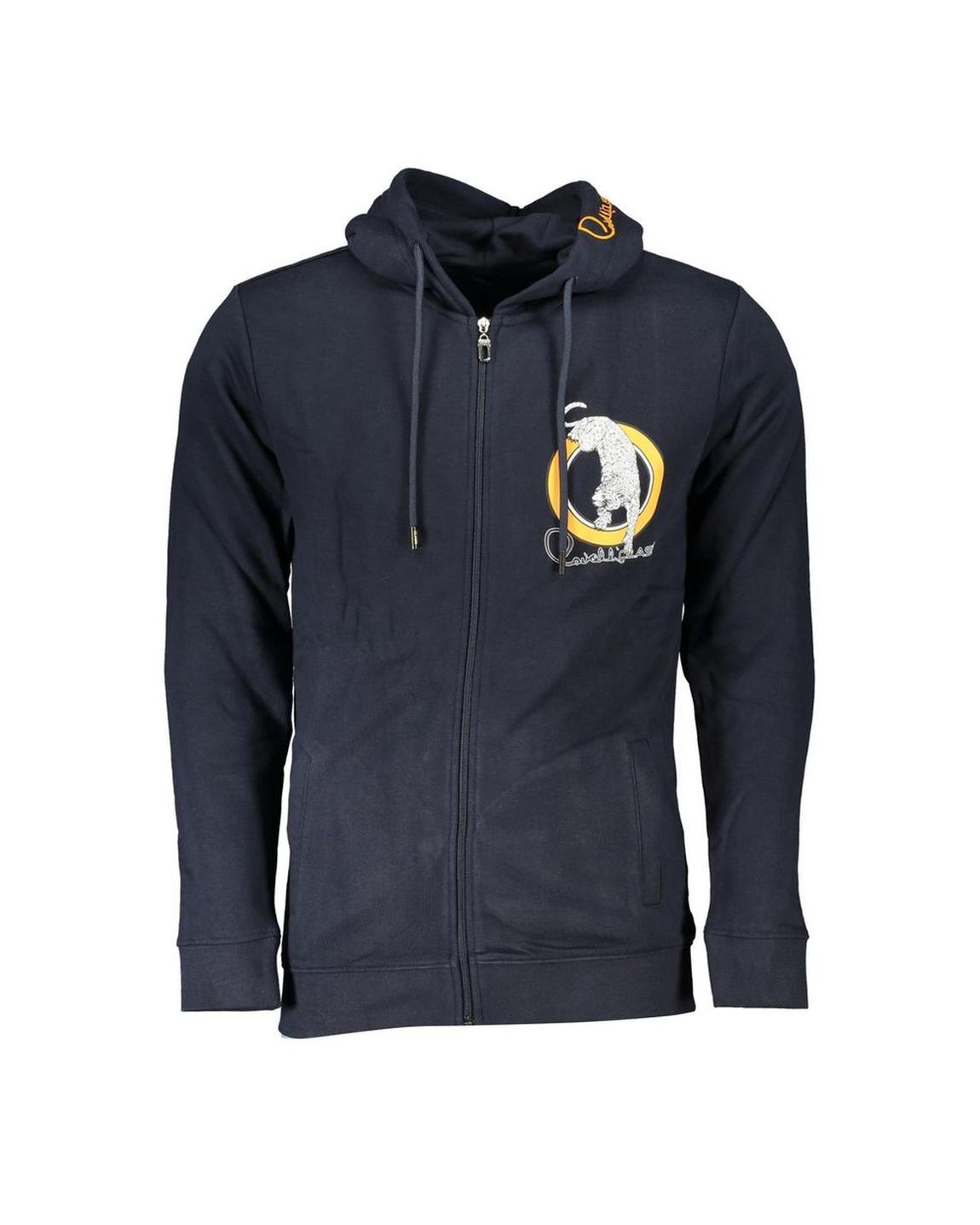 Panther ZipUp Hoodie CA26820- Blue Sweaters main product photo