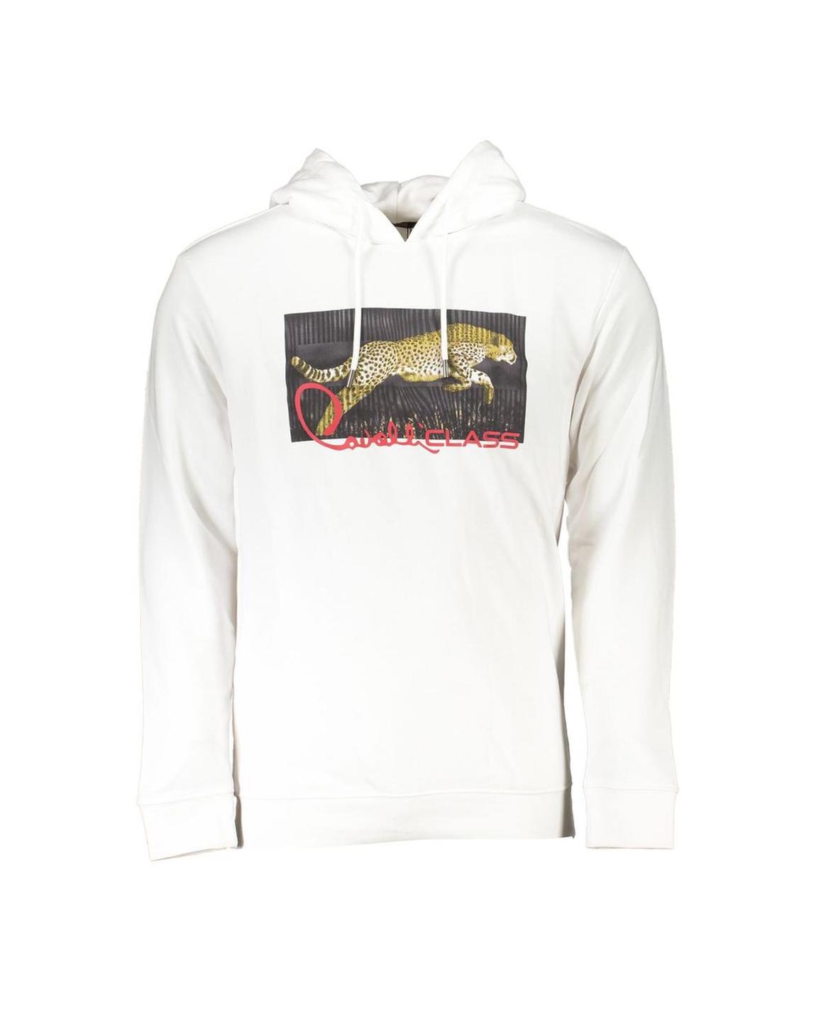 Cheetah Hoodie Casual Style - White Sweaters main product photo
