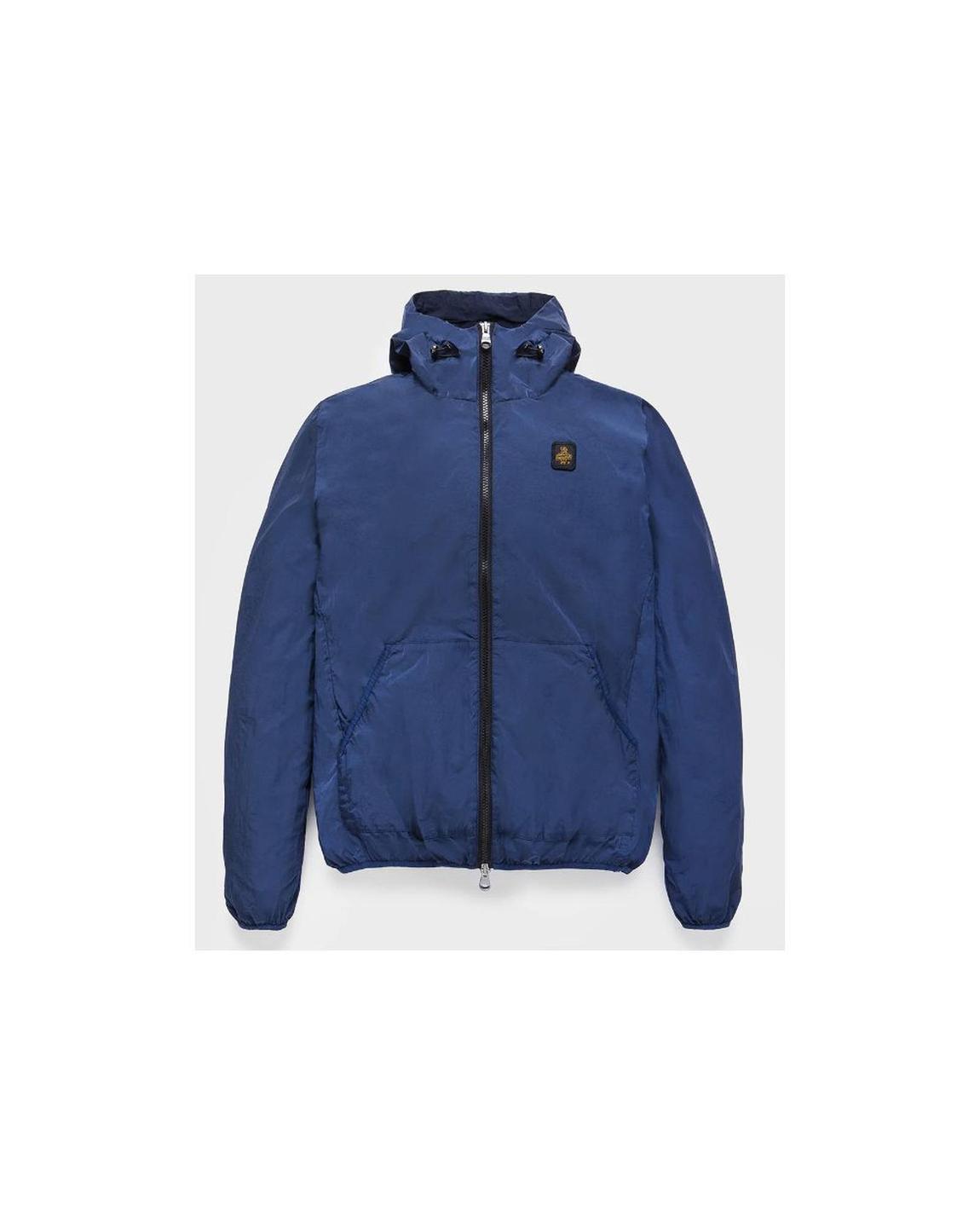 Hooded Lightweight Jacket - Blue main product photo