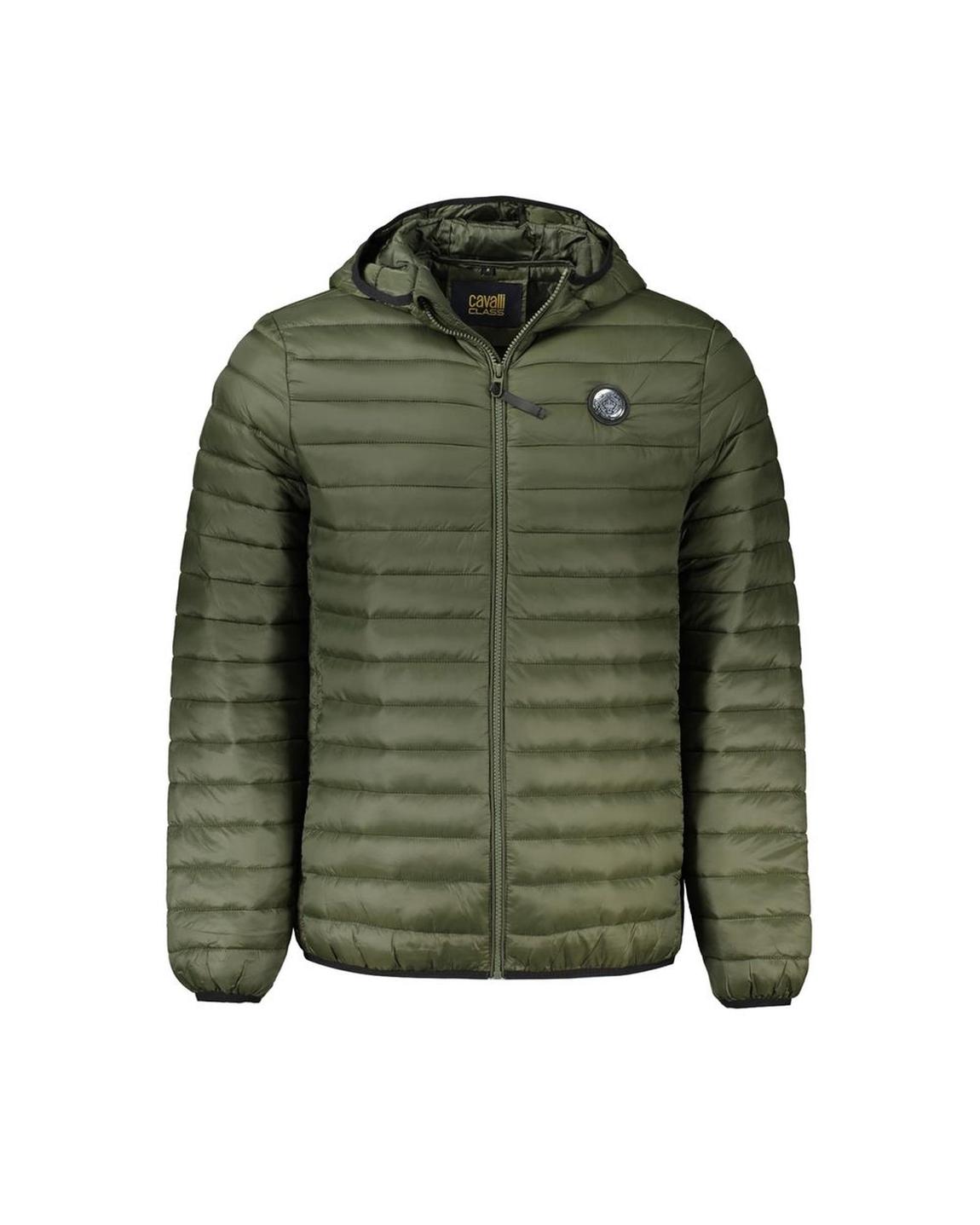 Quilted Padded Jacket Hooded Puffer Olive - Green main product photo