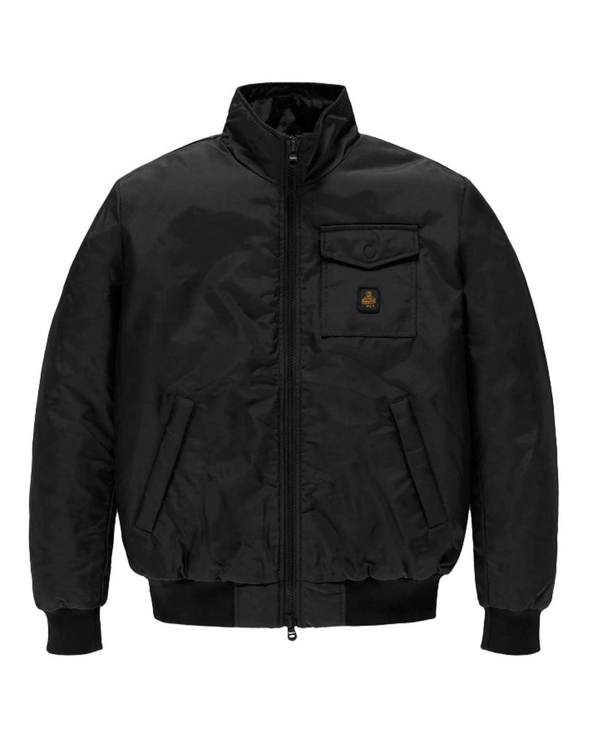 Lightweight Nylon Jacket Water Resistant- Black main product photo