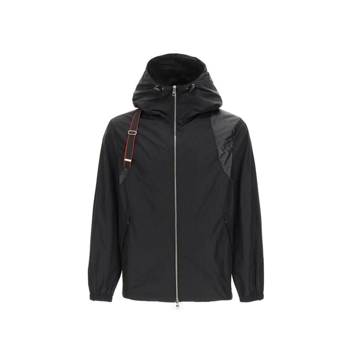 Harness Windbreaker with Shoulder Selvage Belt and Elasticated Cuffs main product photo