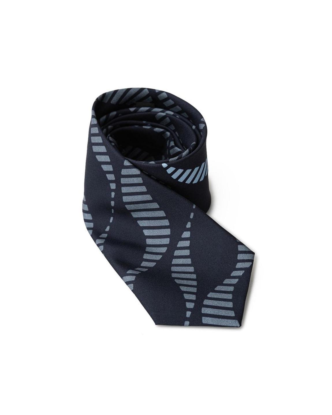 Designer Tie Abstract Pattern - Blue Ties main product photo