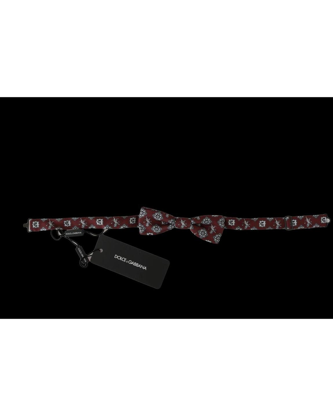 Dolce Gabbana FT2012 Burgundy Bow Tie - Bordeaux main product photo