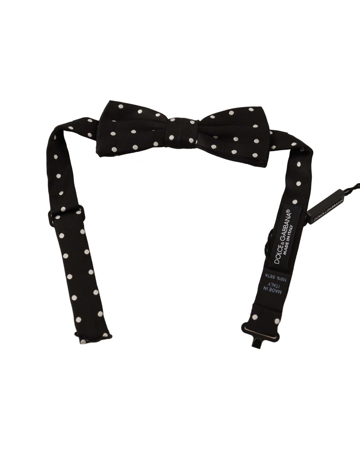 Dolce Gabbana Bow Tie Polka Dot - Black Ties main product photo