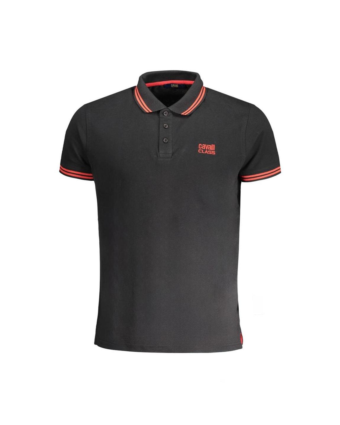 Cavalli Class Polo Shirt - Black main product photo