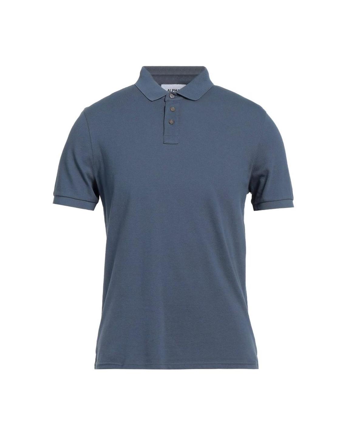 Classic Fit Polo Shirt Short Sleeves - Blue main product photo