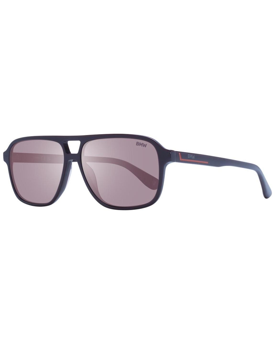 Aviator Sunglasses with UV Protection - Burgundy main product photo