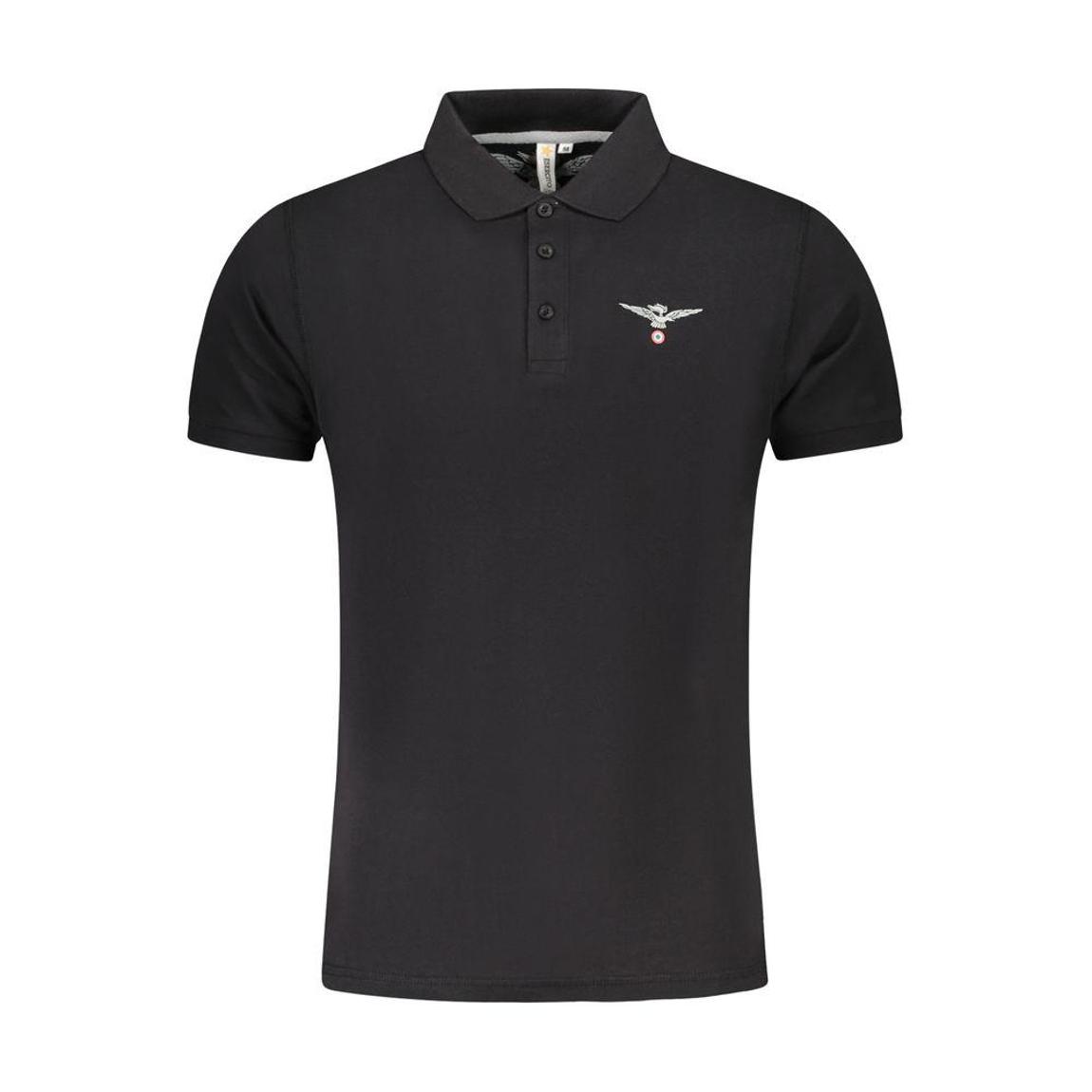 Short Sleeve Polo Shirt - Black main product photo