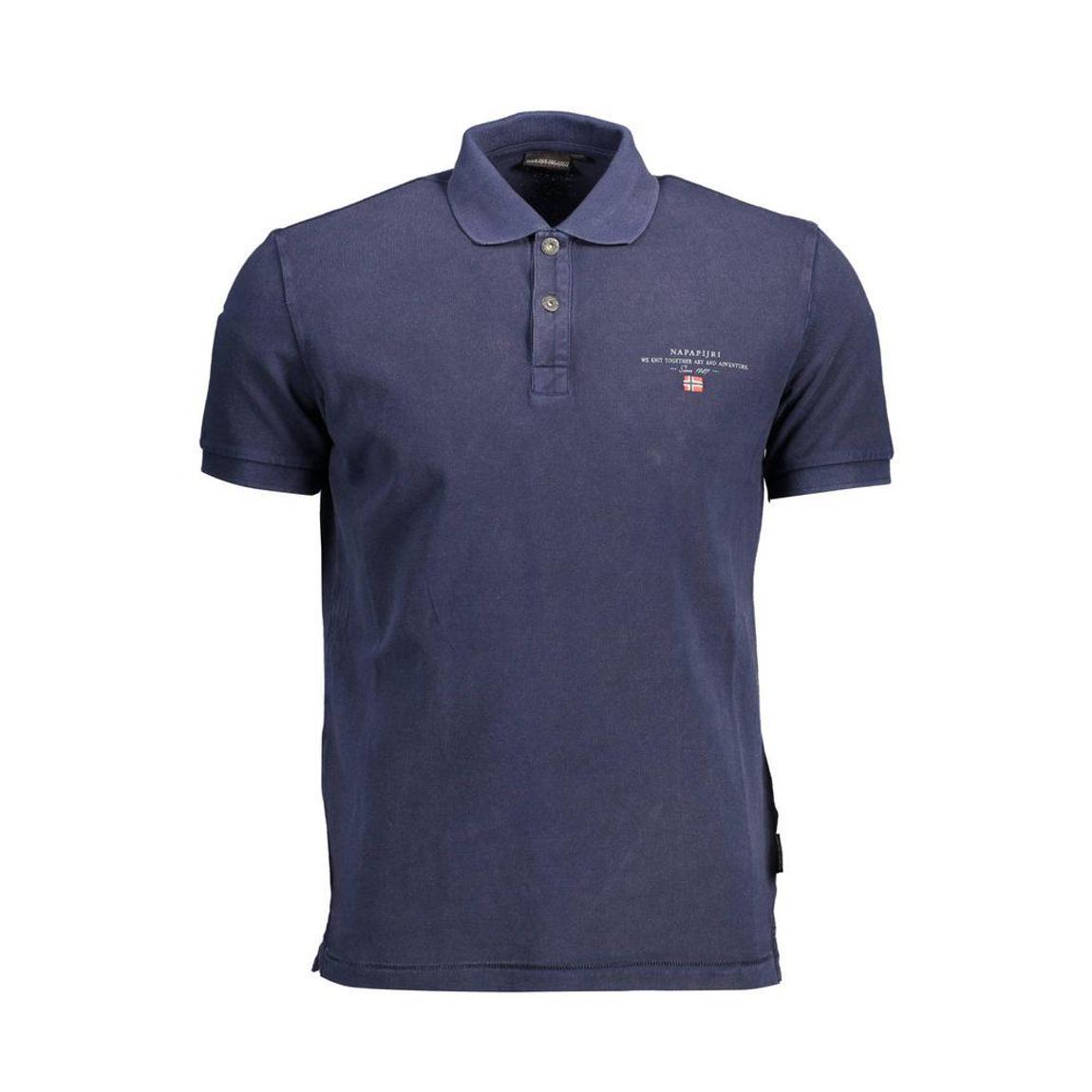 Short Sleeve Polo Shirt - Blue main product photo