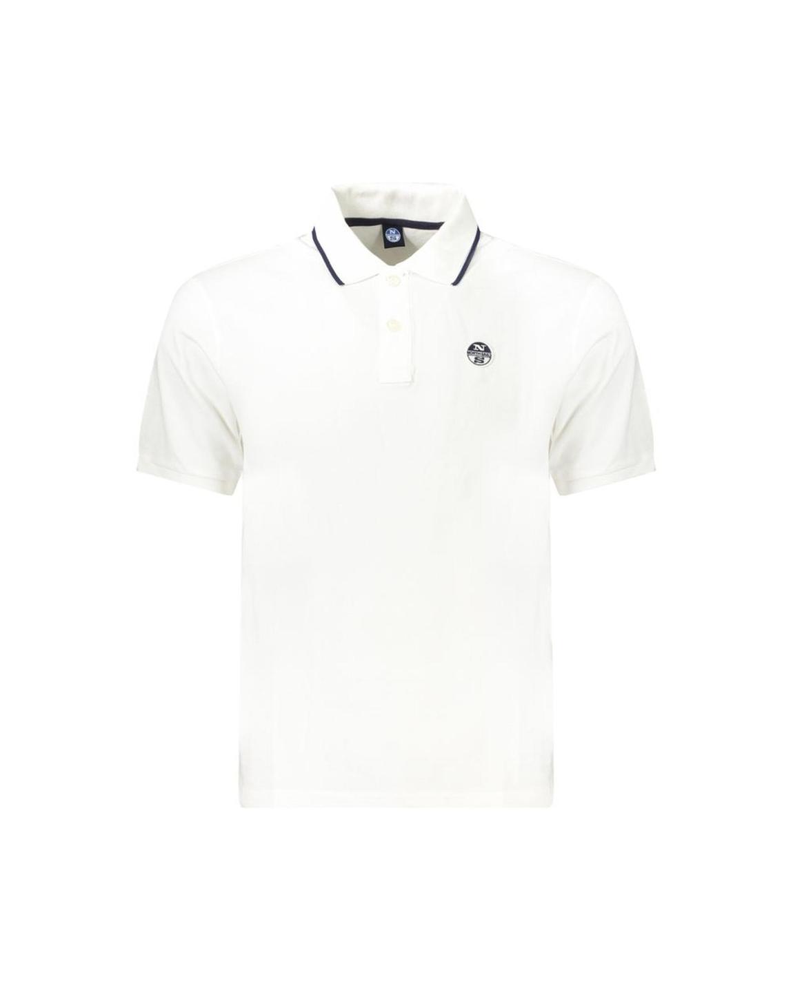Classic Fit Polo Shirt Short Sleeve Polo - White main product photo