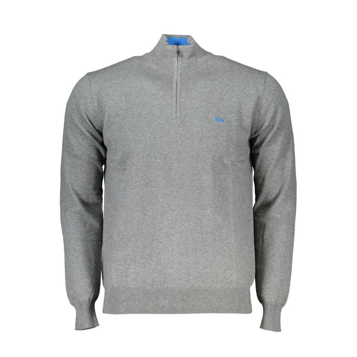 Half Zip Knit Sweater Grey - Gray main product photo