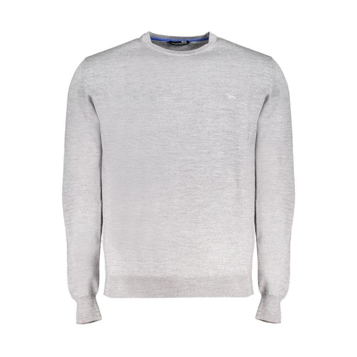 Crew Neck Jumper Casual Style- Gray Sweaters main product photo