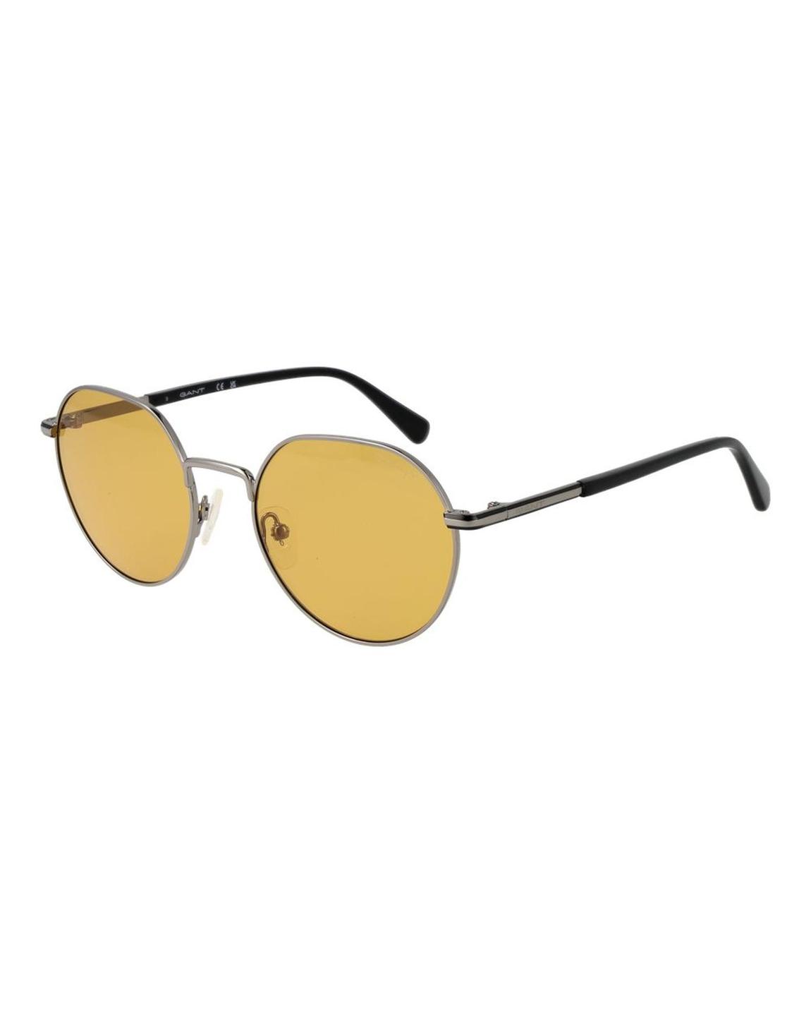 Round Metal Frame Sunglasses - Silver main product photo