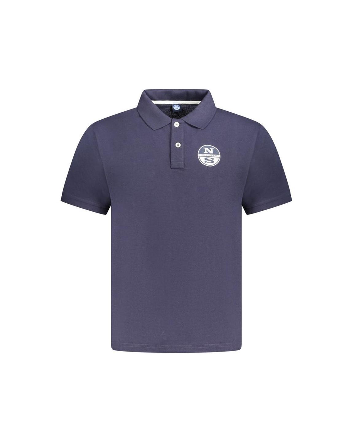 Classic Fit Polo Shirt Short Sleeves - Blue main product photo