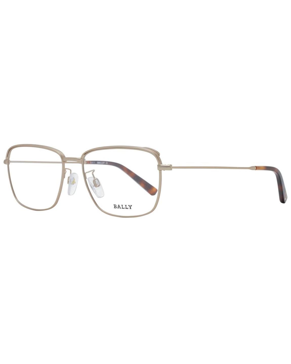 BY3012 Gold Square Eyeglasses - Rose Gold Frames For main product photo