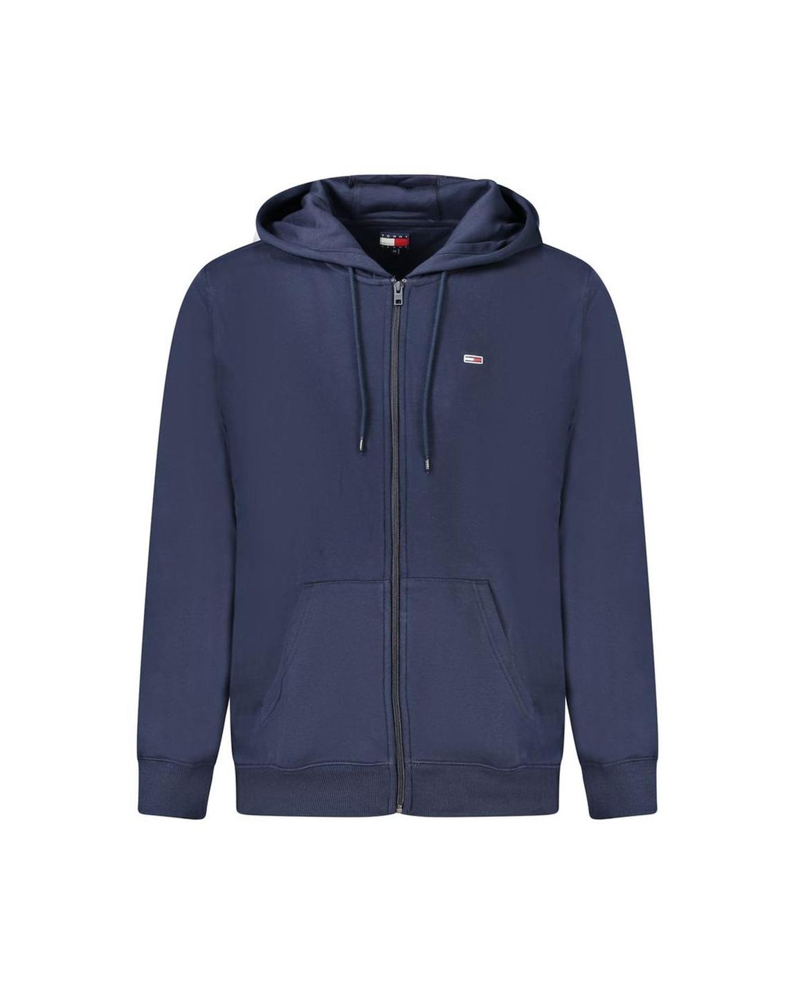 Essential ZipUp Hoodie Classic Fit - Blue Sweaters main product photo