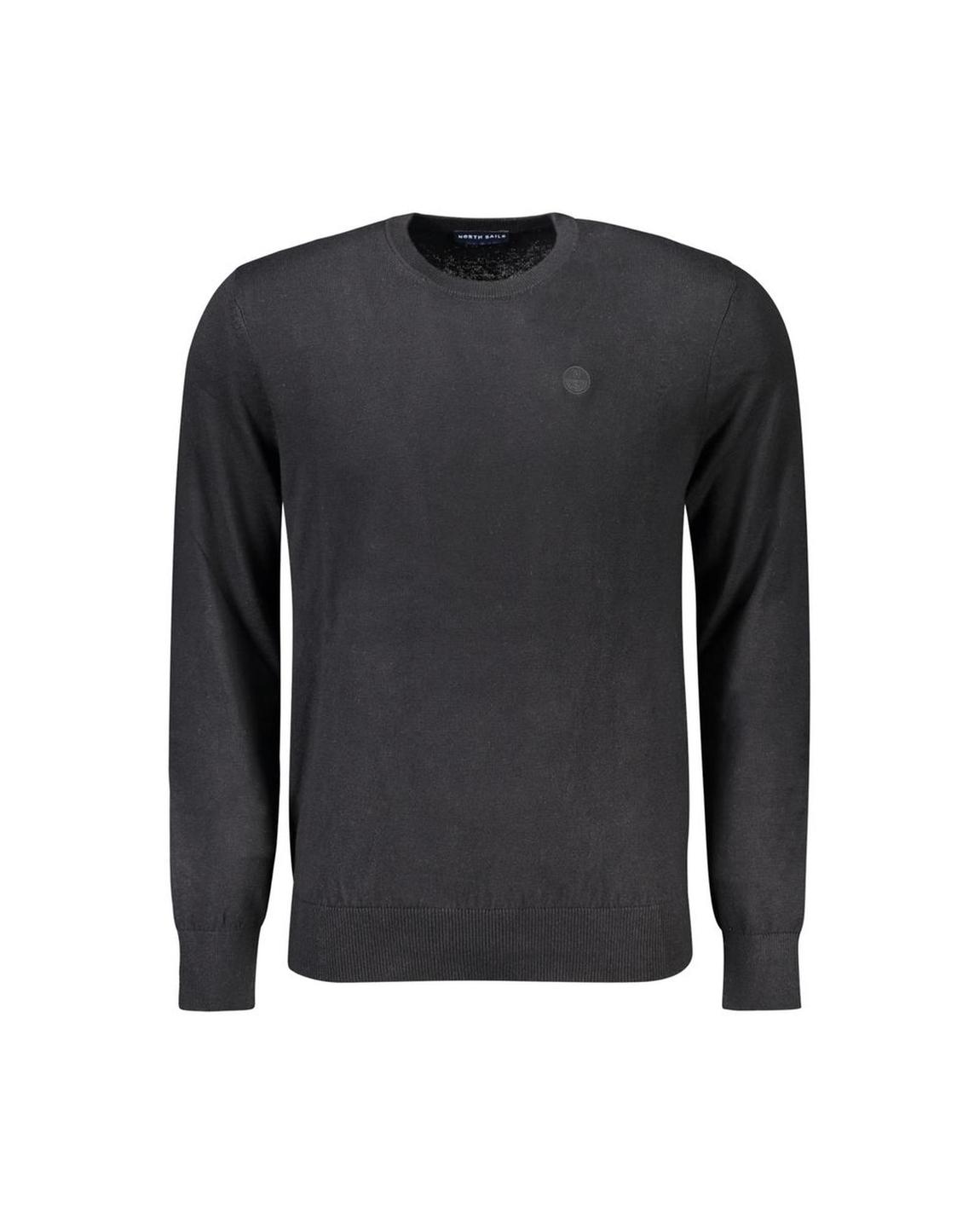 Crew Neck Jumper Classic Fit - Black Sweaters main product photo