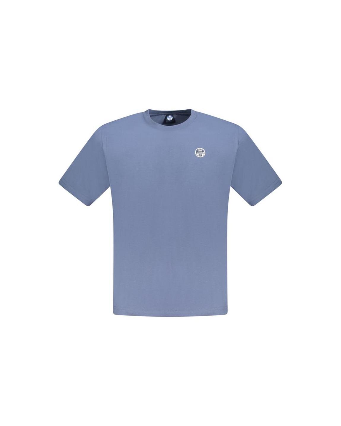 Short Sleeve Crew Neck Tee - Blue T-Shirts main product photo